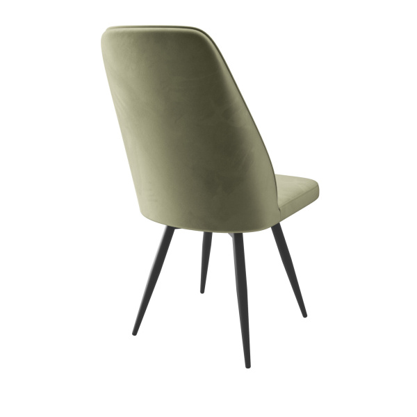 Стул LEONARD M OLIVE DIVA 12 BK